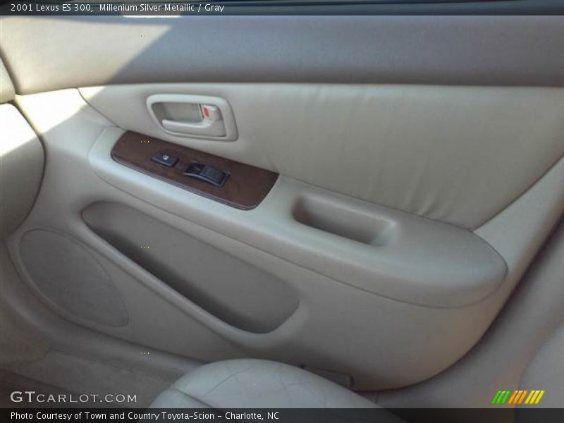 Millenium Silver Metallic / Gray 2001 Lexus ES 300