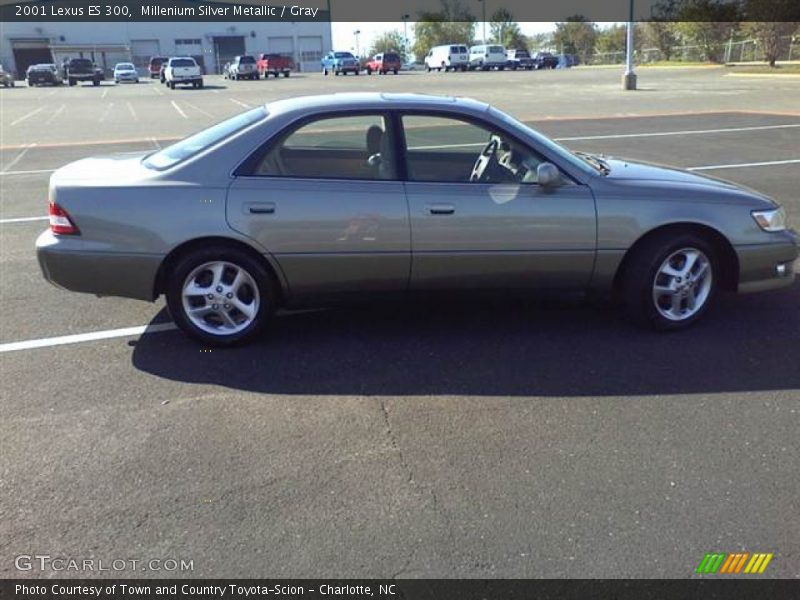 Millenium Silver Metallic / Gray 2001 Lexus ES 300