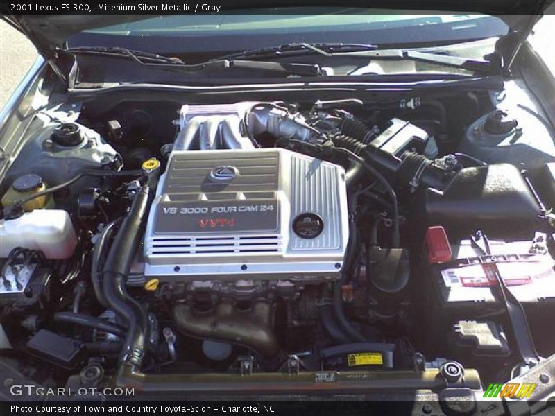 Millenium Silver Metallic / Gray 2001 Lexus ES 300