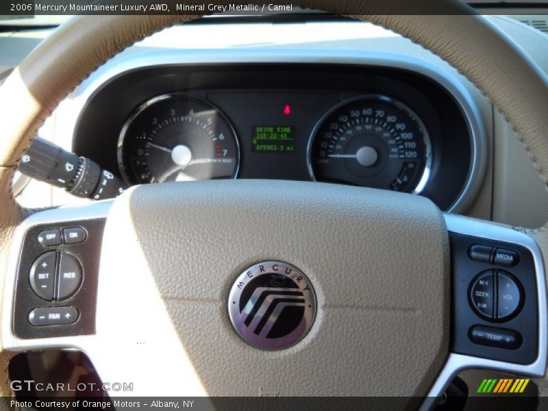 Mineral Grey Metallic / Camel 2006 Mercury Mountaineer Luxury AWD