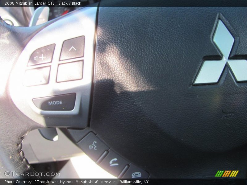 Black / Black 2008 Mitsubishi Lancer GTS
