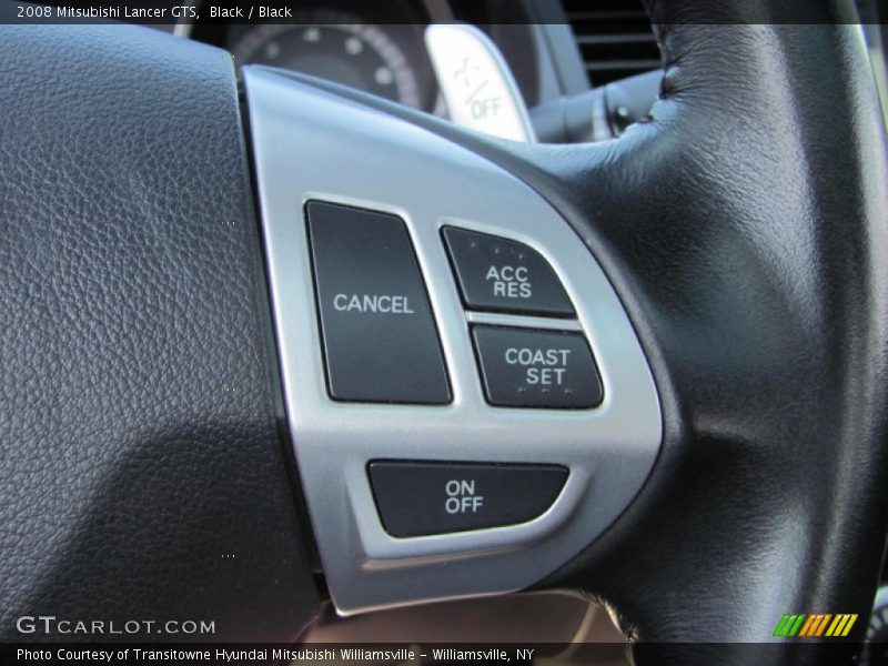 Black / Black 2008 Mitsubishi Lancer GTS