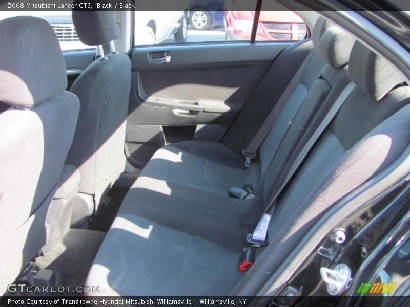 Black / Black 2008 Mitsubishi Lancer GTS
