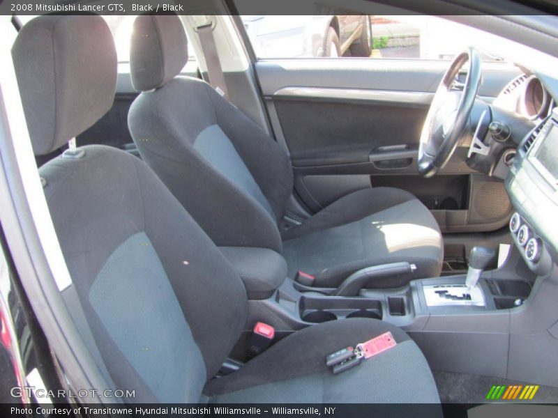 Black / Black 2008 Mitsubishi Lancer GTS