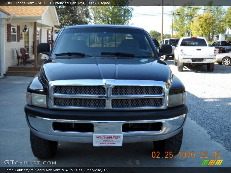 Black / Agate 2000 Dodge Ram 2500 SLT Extended Cab 4x4