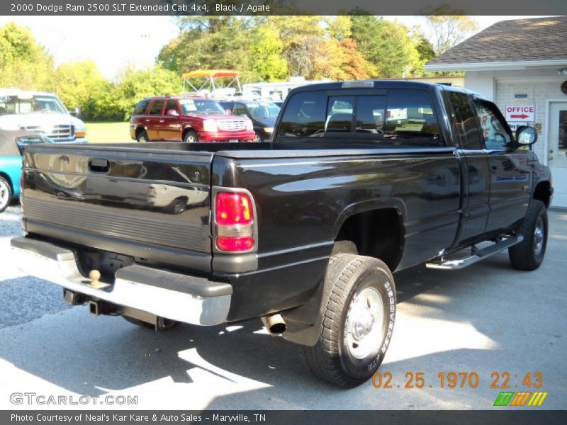 Black / Agate 2000 Dodge Ram 2500 SLT Extended Cab 4x4