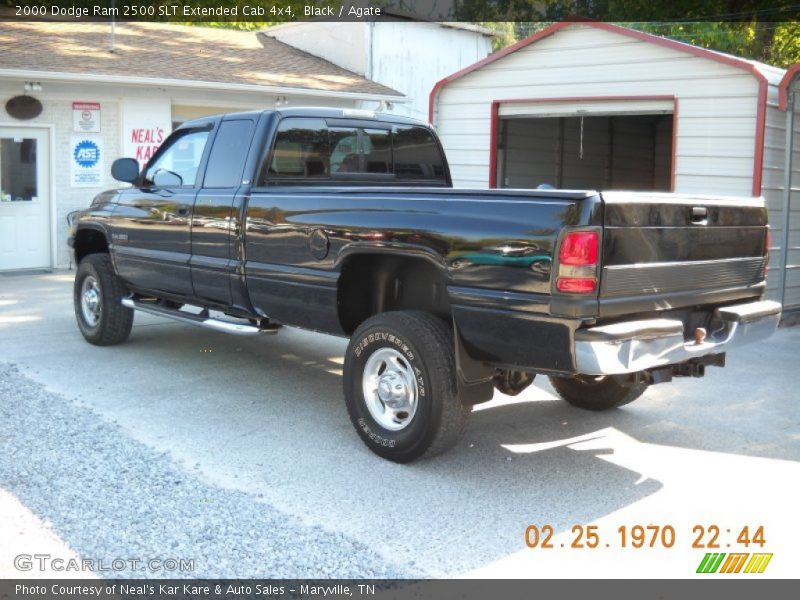 Black / Agate 2000 Dodge Ram 2500 SLT Extended Cab 4x4