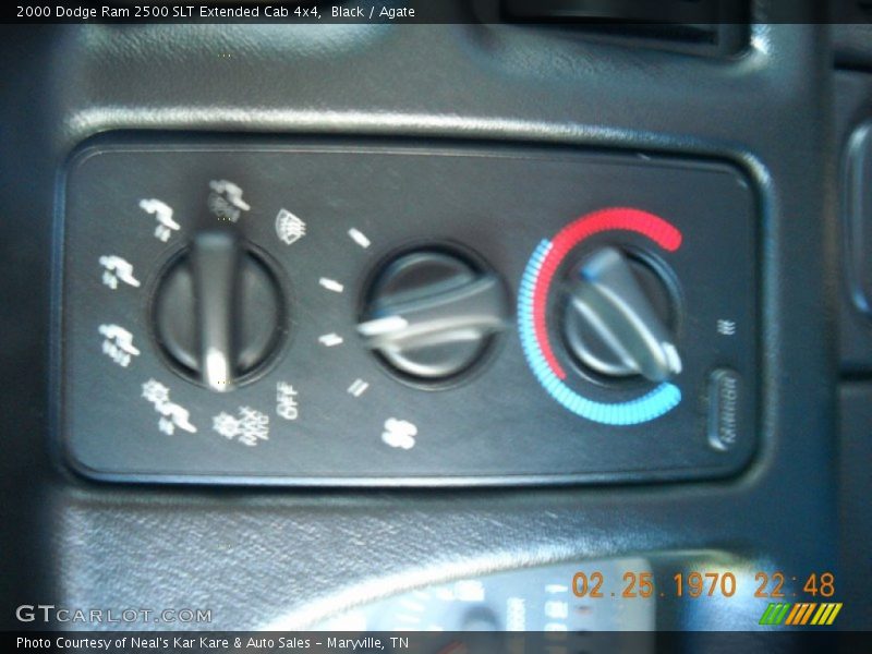 Black / Agate 2000 Dodge Ram 2500 SLT Extended Cab 4x4
