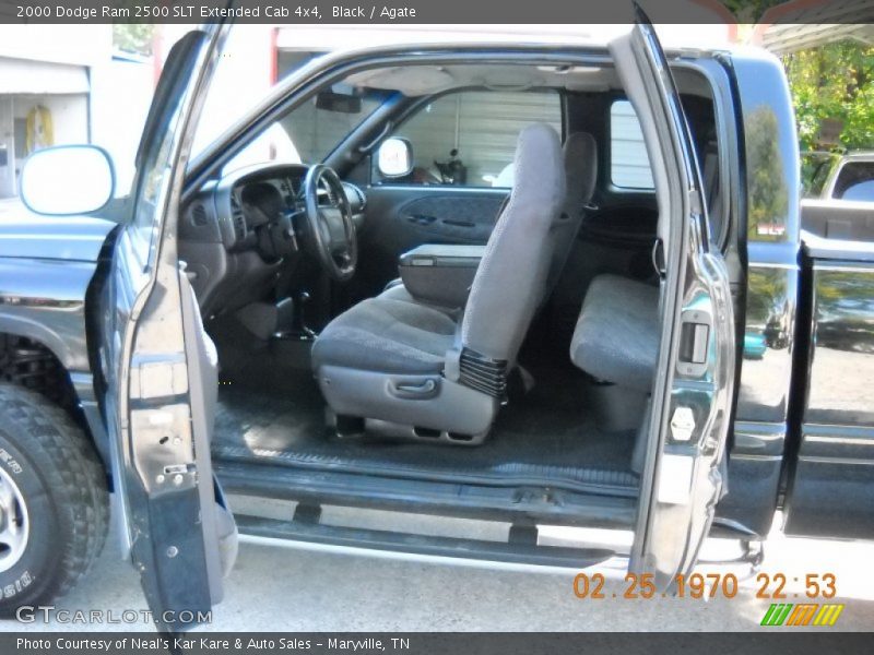 Black / Agate 2000 Dodge Ram 2500 SLT Extended Cab 4x4