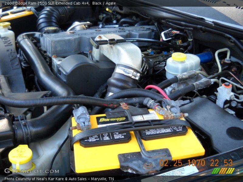  2000 Ram 2500 SLT Extended Cab 4x4 Engine - 5.9 Liter Cummins OHV 24-Valve Turbo-Diesel Inline 6 Cylinder