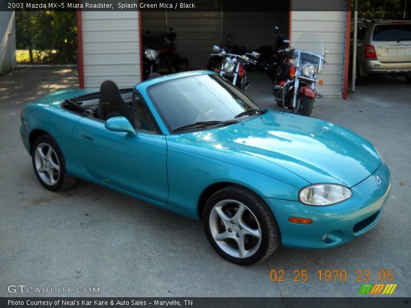  2003 MX-5 Miata Roadster Splash Green Mica