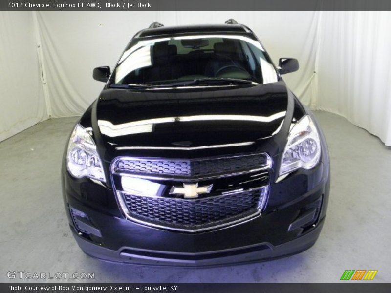 Black / Jet Black 2012 Chevrolet Equinox LT AWD