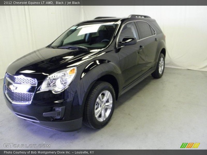 Black / Jet Black 2012 Chevrolet Equinox LT AWD