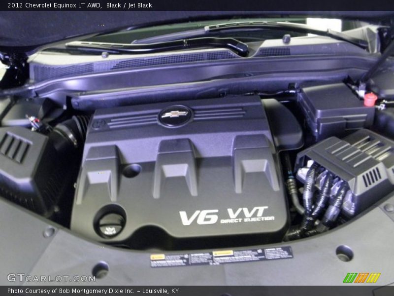 Black / Jet Black 2012 Chevrolet Equinox LT AWD