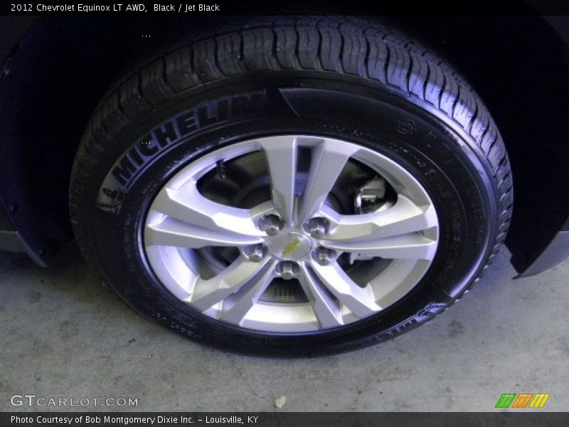 Black / Jet Black 2012 Chevrolet Equinox LT AWD