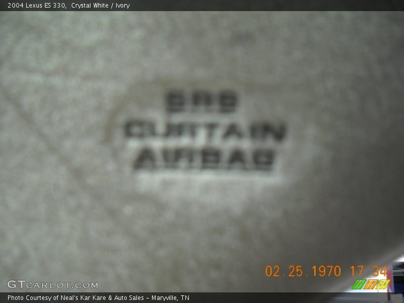 Crystal White / Ivory 2004 Lexus ES 330