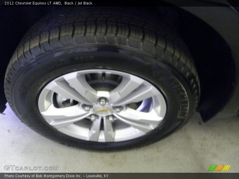 Black / Jet Black 2012 Chevrolet Equinox LT AWD