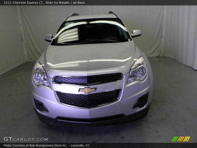 Silver Ice Metallic / Jet Black 2012 Chevrolet Equinox LT