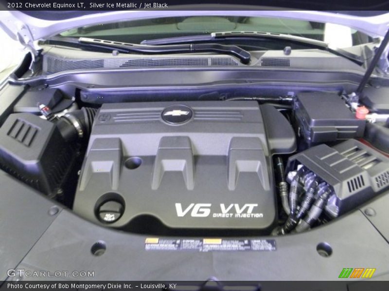 Silver Ice Metallic / Jet Black 2012 Chevrolet Equinox LT