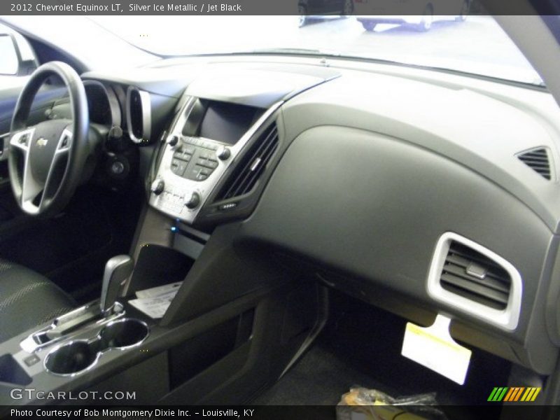 Silver Ice Metallic / Jet Black 2012 Chevrolet Equinox LT