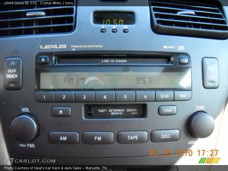 Crystal White / Ivory 2004 Lexus ES 330