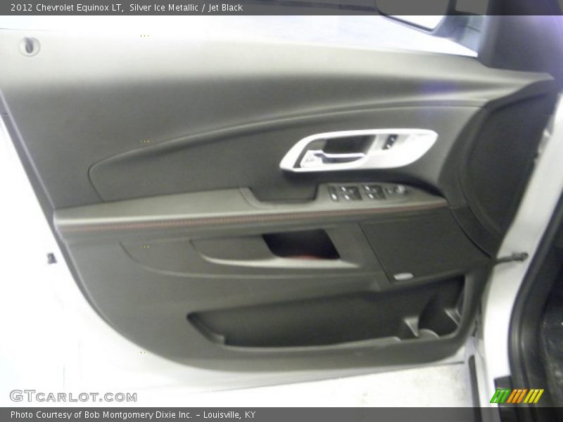 Silver Ice Metallic / Jet Black 2012 Chevrolet Equinox LT