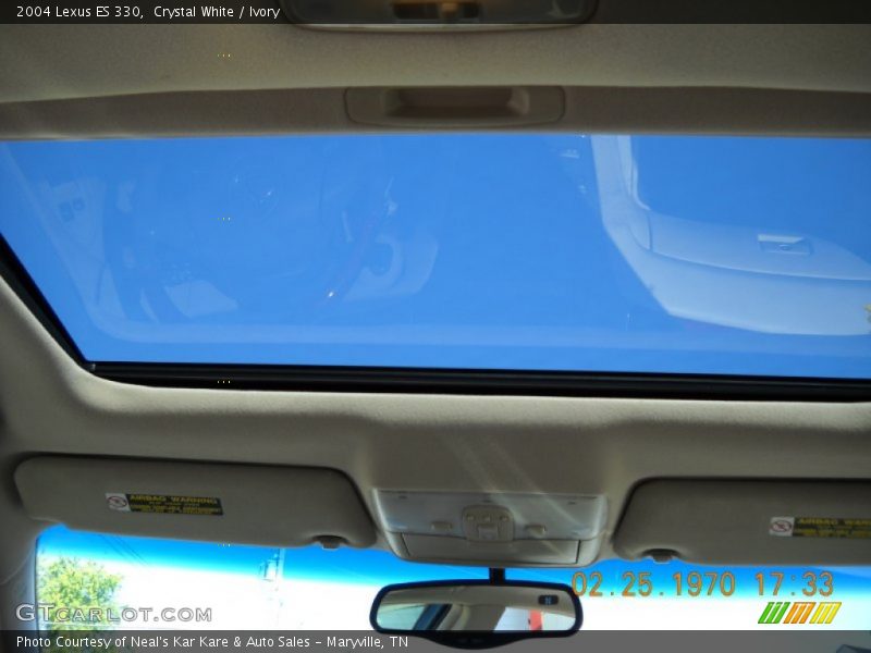 Crystal White / Ivory 2004 Lexus ES 330