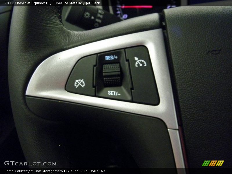 Silver Ice Metallic / Jet Black 2012 Chevrolet Equinox LT