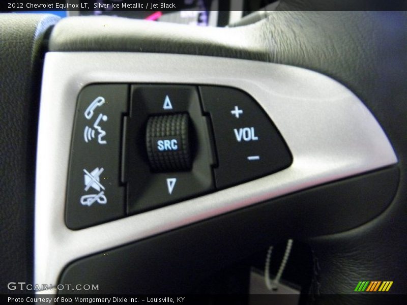 Silver Ice Metallic / Jet Black 2012 Chevrolet Equinox LT