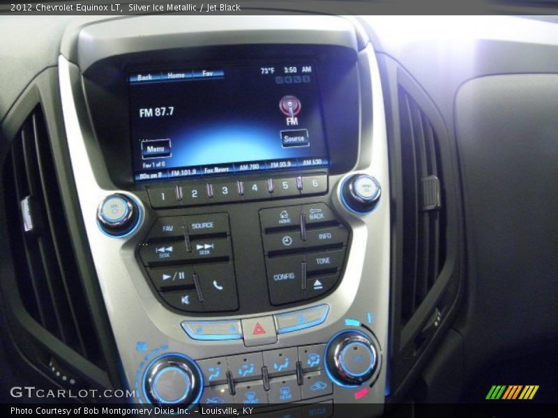 Silver Ice Metallic / Jet Black 2012 Chevrolet Equinox LT