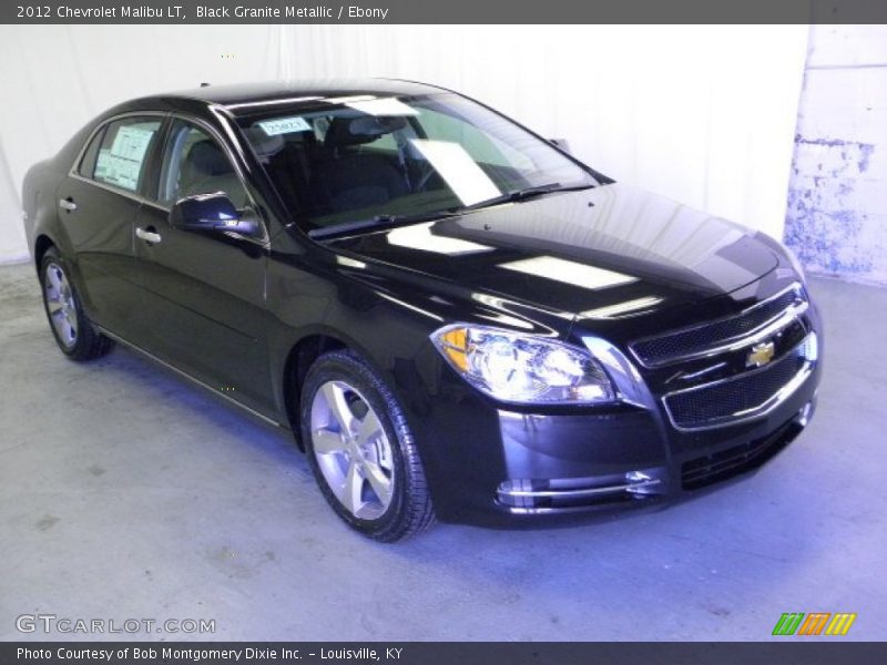 Black Granite Metallic / Ebony 2012 Chevrolet Malibu LT