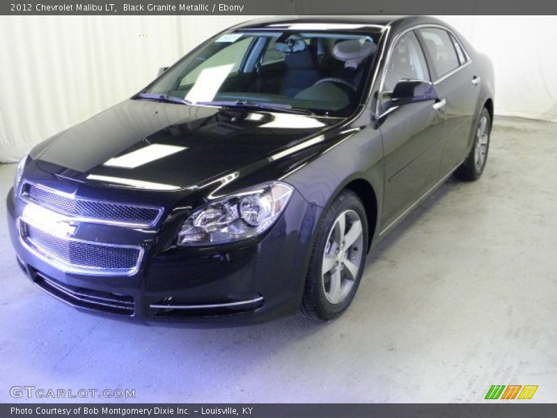 Black Granite Metallic / Ebony 2012 Chevrolet Malibu LT