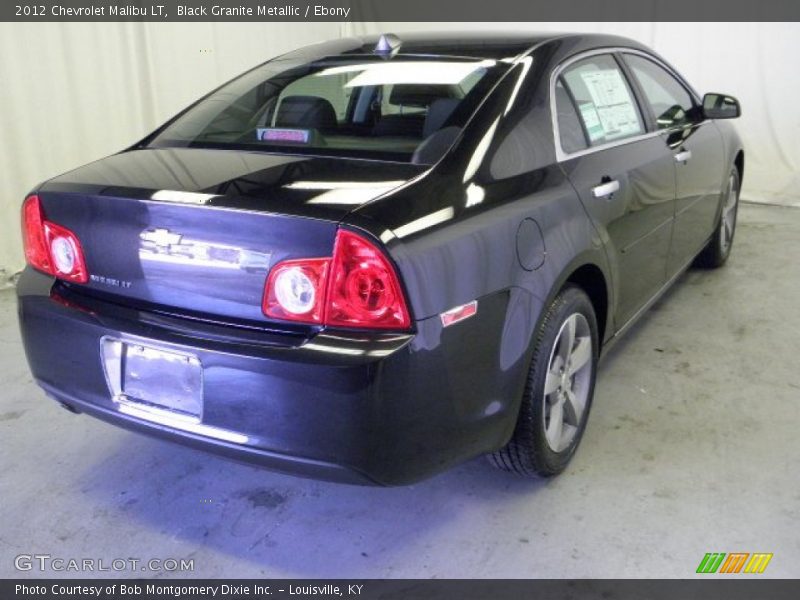 Black Granite Metallic / Ebony 2012 Chevrolet Malibu LT