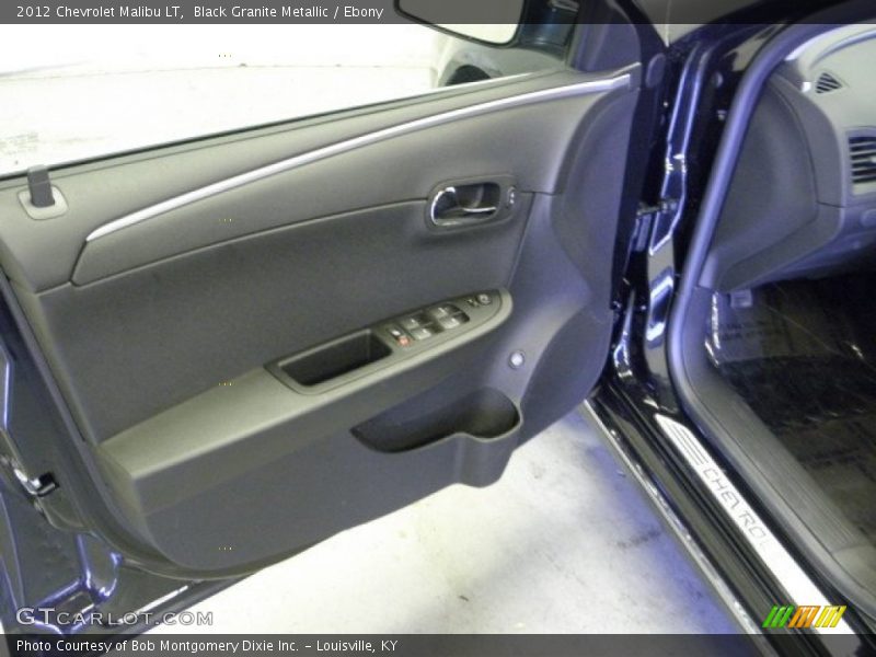Black Granite Metallic / Ebony 2012 Chevrolet Malibu LT