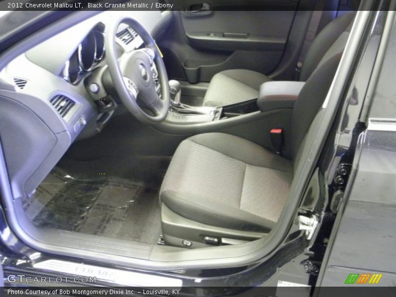 Black Granite Metallic / Ebony 2012 Chevrolet Malibu LT