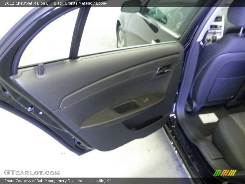 Black Granite Metallic / Ebony 2012 Chevrolet Malibu LT