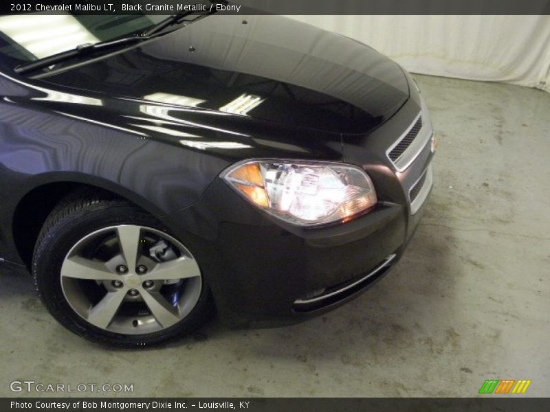 Black Granite Metallic / Ebony 2012 Chevrolet Malibu LT