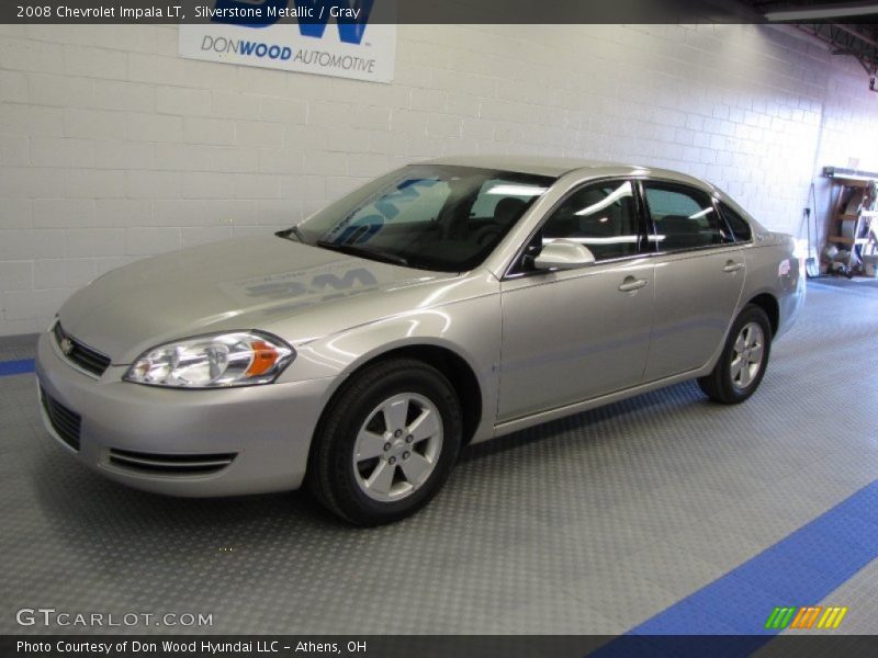 Silverstone Metallic / Gray 2008 Chevrolet Impala LT