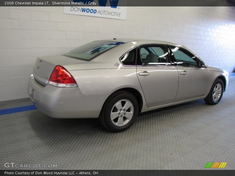 Silverstone Metallic / Gray 2008 Chevrolet Impala LT