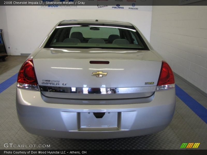 Silverstone Metallic / Gray 2008 Chevrolet Impala LT