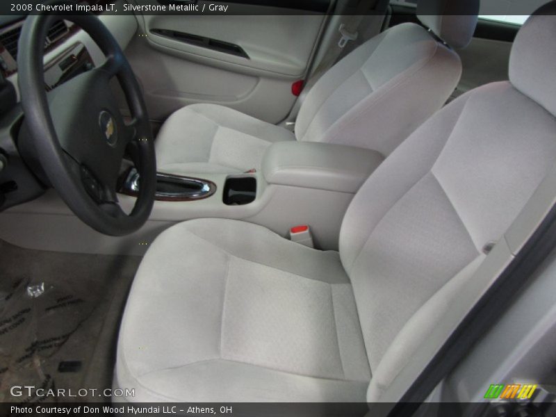Silverstone Metallic / Gray 2008 Chevrolet Impala LT