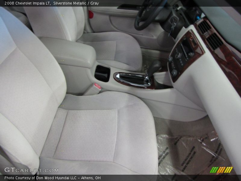 Silverstone Metallic / Gray 2008 Chevrolet Impala LT