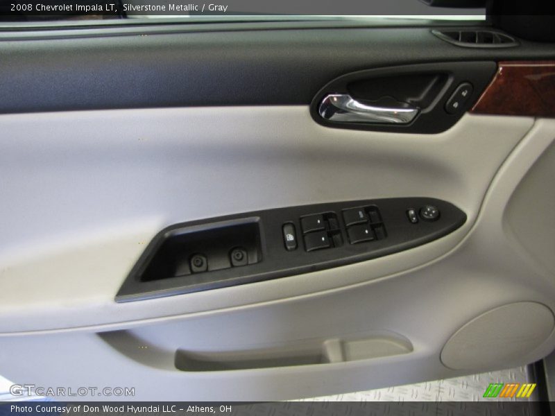 Silverstone Metallic / Gray 2008 Chevrolet Impala LT