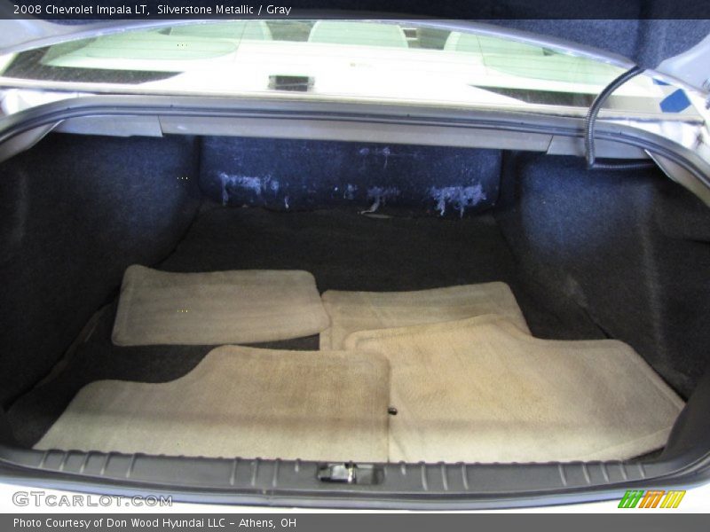 Silverstone Metallic / Gray 2008 Chevrolet Impala LT