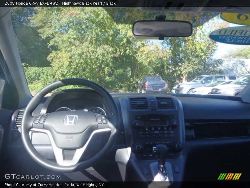 Nighthawk Black Pearl / Black 2008 Honda CR-V EX-L 4WD