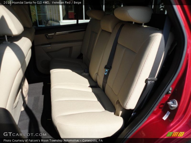 Venetian Red / Beige 2010 Hyundai Santa Fe GLS 4WD
