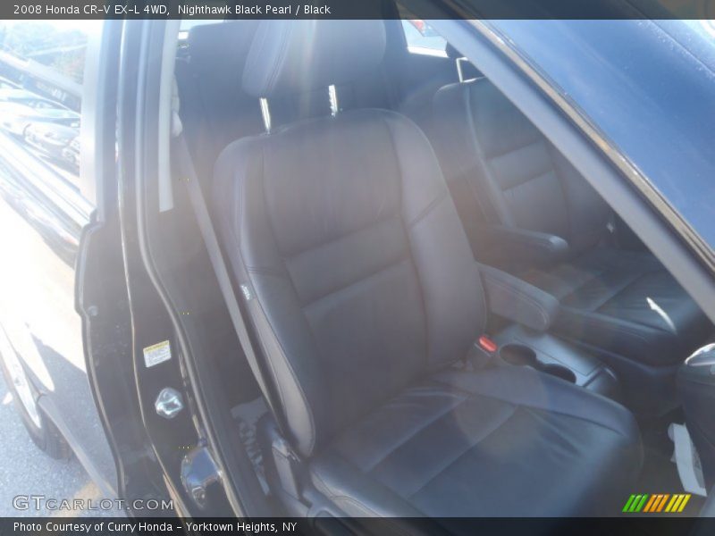 Nighthawk Black Pearl / Black 2008 Honda CR-V EX-L 4WD