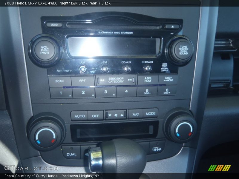 Nighthawk Black Pearl / Black 2008 Honda CR-V EX-L 4WD