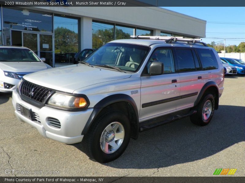 Munich Silver Metallic / Gray 2003 Mitsubishi Montero Sport LS 4x4