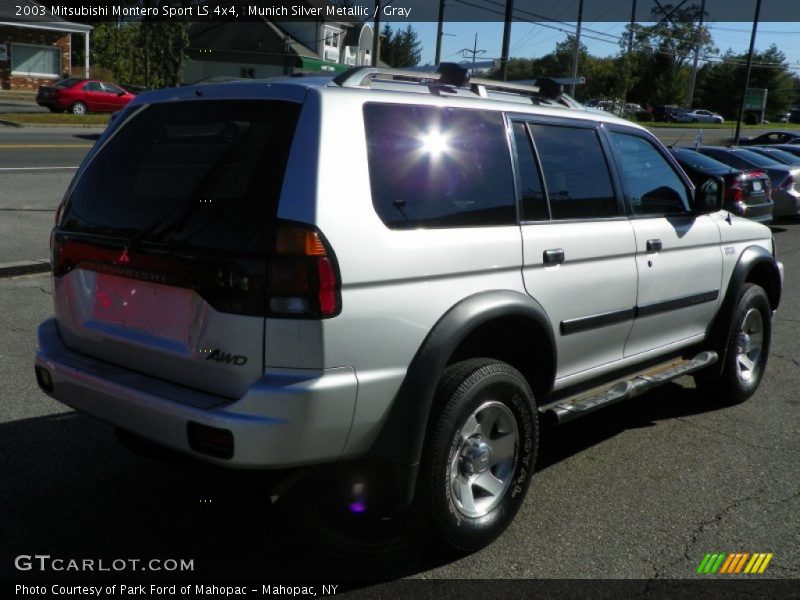 Munich Silver Metallic / Gray 2003 Mitsubishi Montero Sport LS 4x4